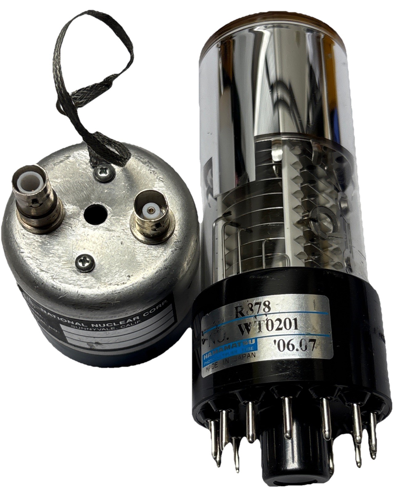 Hamamatsu Model: R878 Photomultiplier Tube w/ National Nuclear DEF-1A Amplifier