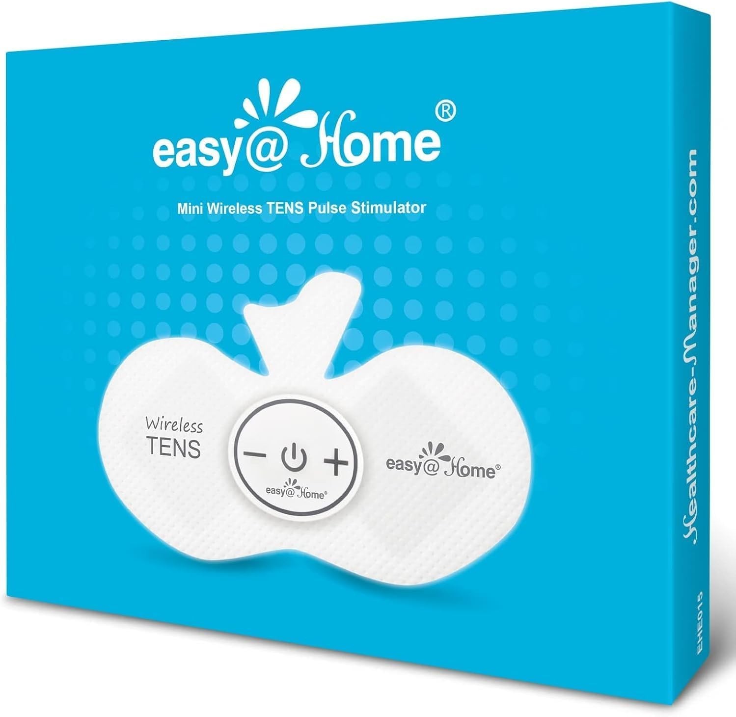 Easy@Home Rechargeable Compact Wireless TENS Unit – 510K Cleared, FSA Eligible E
