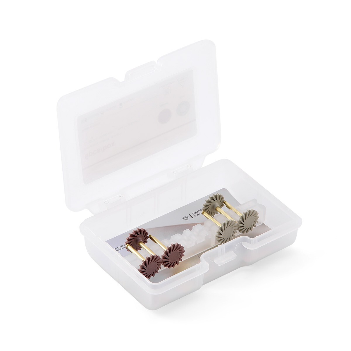 Dental Composite Polishing Kit RA Wheels Medium/Fine for Low Speed Handpiece