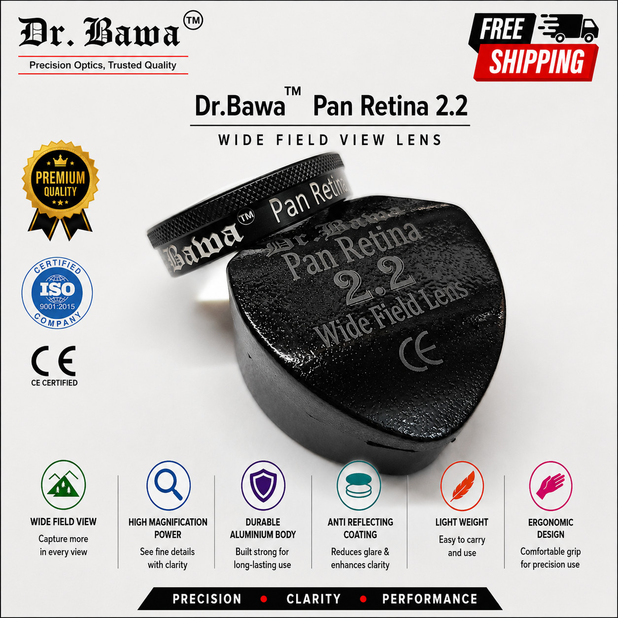 Dr Bawa Pan Retina 2.2 Professional Retina Fundus Lens
