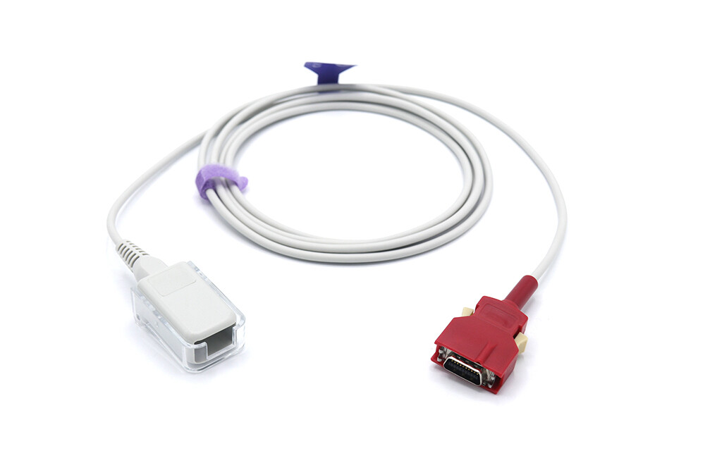Masimo Red LNC-04 LNC-10 SpO2 Adapter Cable Compatible – Same Day Shipping