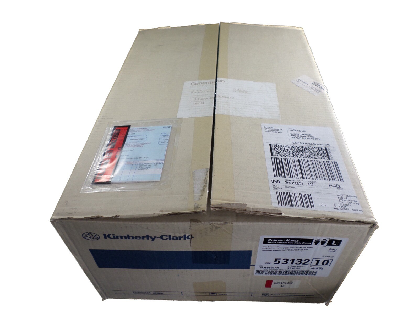 KIMBERLY-CLARK Sterling Nitrile KC300 Exam Glove Dispensers 53132 (200/cs)