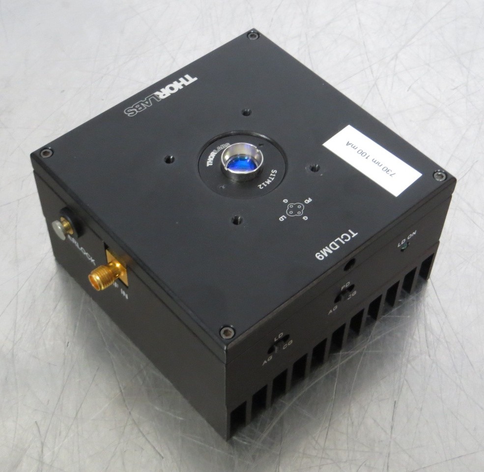 T203318 Thorlabs TCLDM9 TE-Cooled Laser Diode Mount w/ Unknown Diode