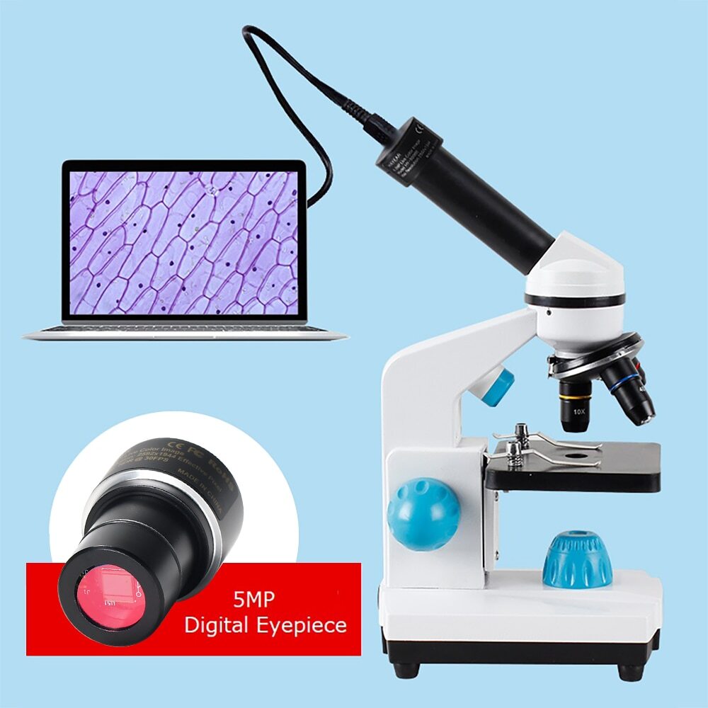 HD 5MP CMOS USB 2.0 Microscope Camera Ocular Adapter Electronic Digital Eyepiece