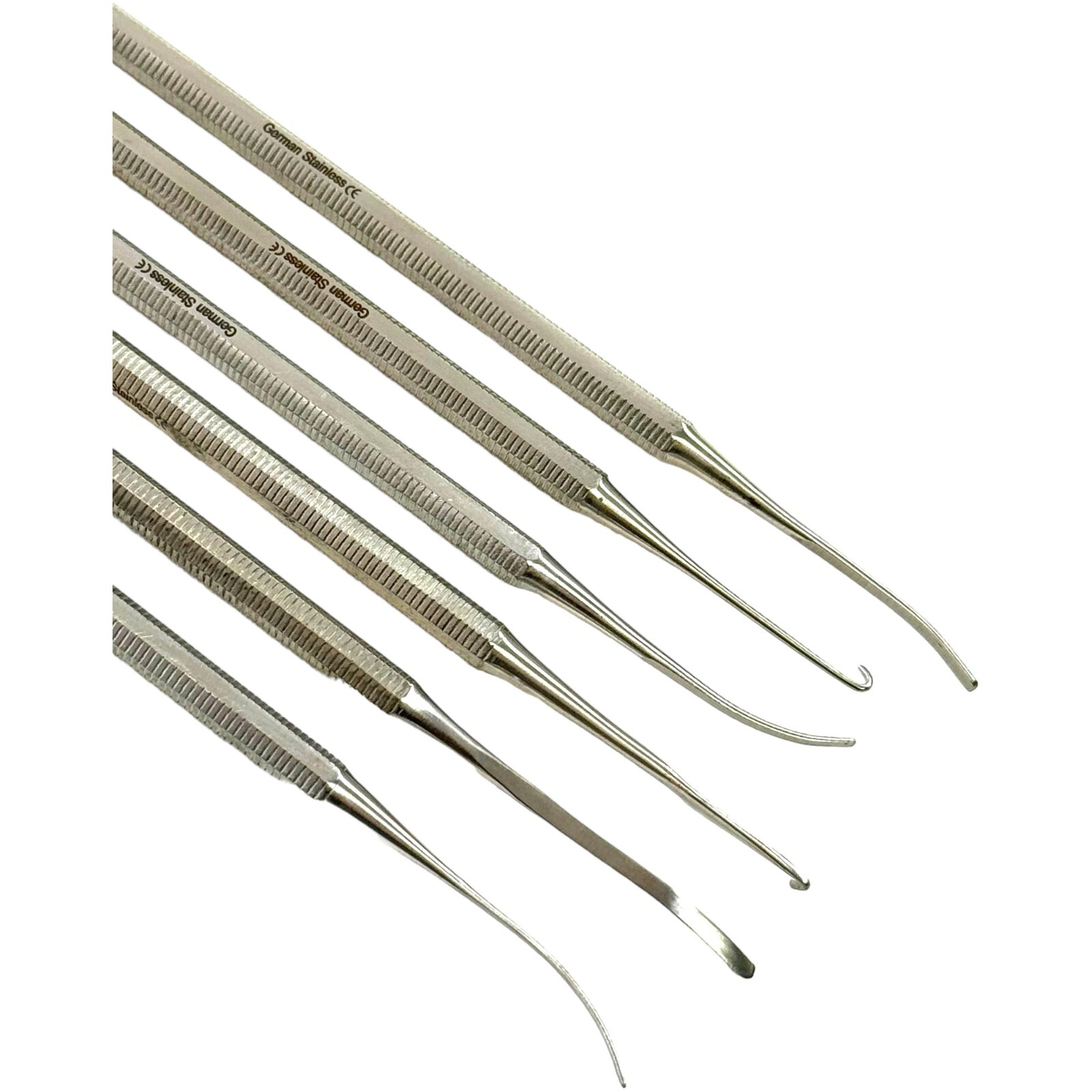 6 Piece Set – Varady Phlebectomy Extractors And Skin Hooks Plastic Surgery