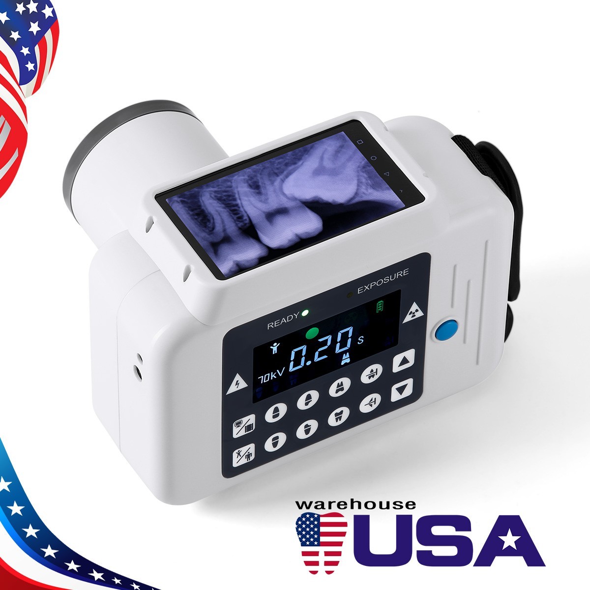 Dental Scatter Shield / X Mobile Unit Portable Ray Digital Machine /Size 1/2