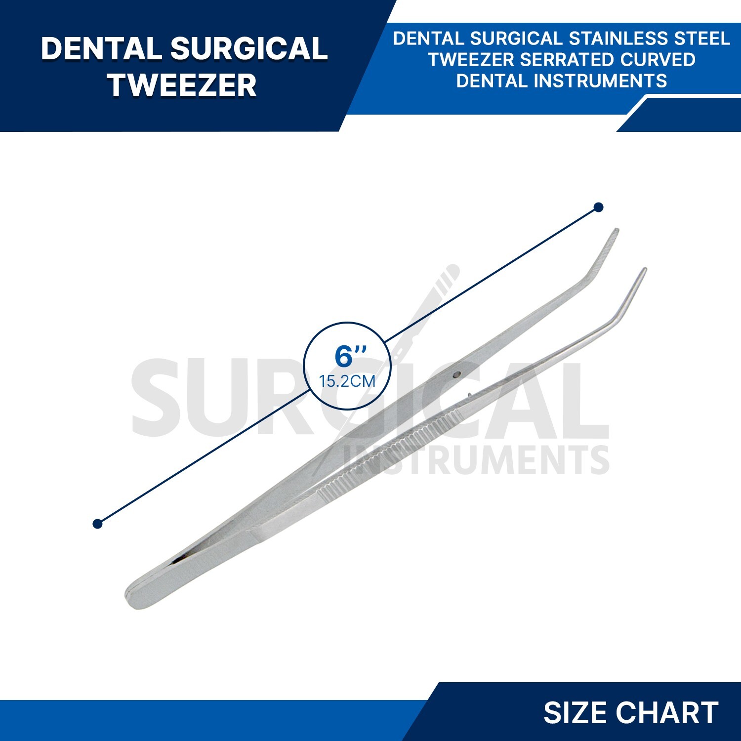 10 Pcs College/Cotton Dressing Pliers 6″ Dental Instruments German Grade
