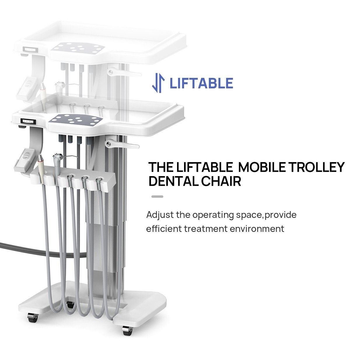 Unidad de silla dental Control de computadora /Unidad de entrega móvil Cart
