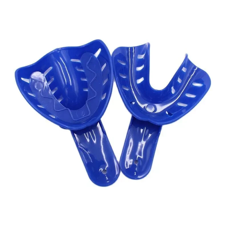 24 Pcs Plastic Autoclavable Dental Impression Trays Sizes L/M/S Adult Child U/L