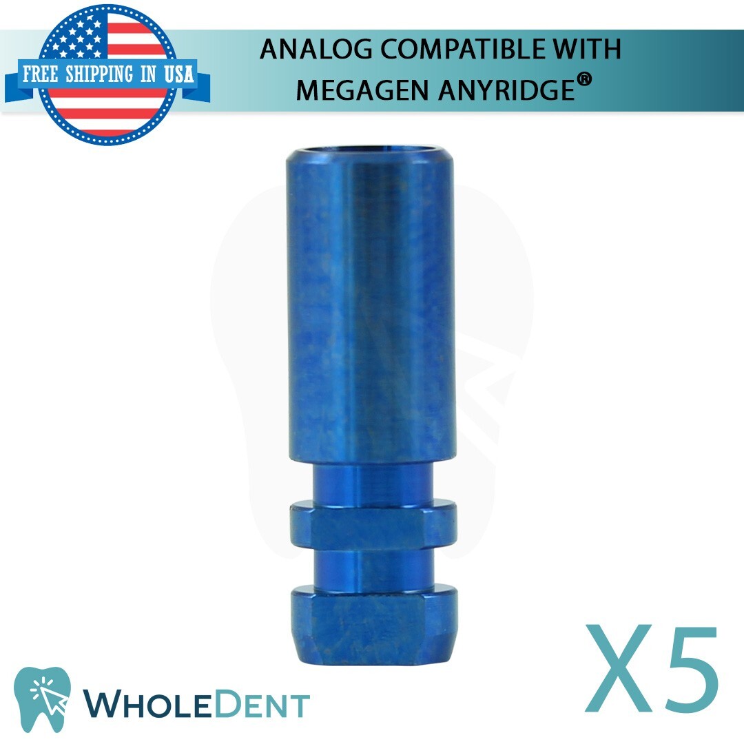 5X Fixture Analog Compatible With Megagen Anyridge® Dental Replica Lab System