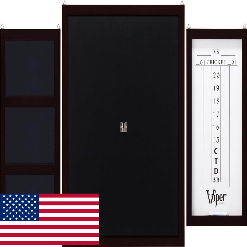 Viper By Gld Products Viper Championship Wood Framed Sisal Dartboard Backboard