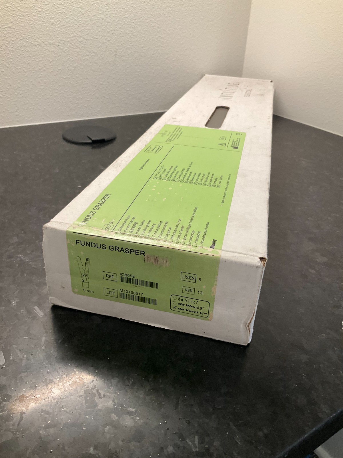BRAND NEW DAVINCI SI Intuitive Surgical Single-Site Fundus Grasper 5mm 428058