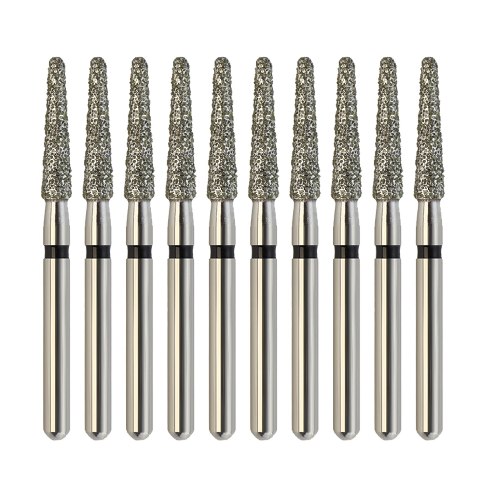 Dental Diamond Burs Round End Taper Super Coarse Bur FG High Speed Bur 856/018SC