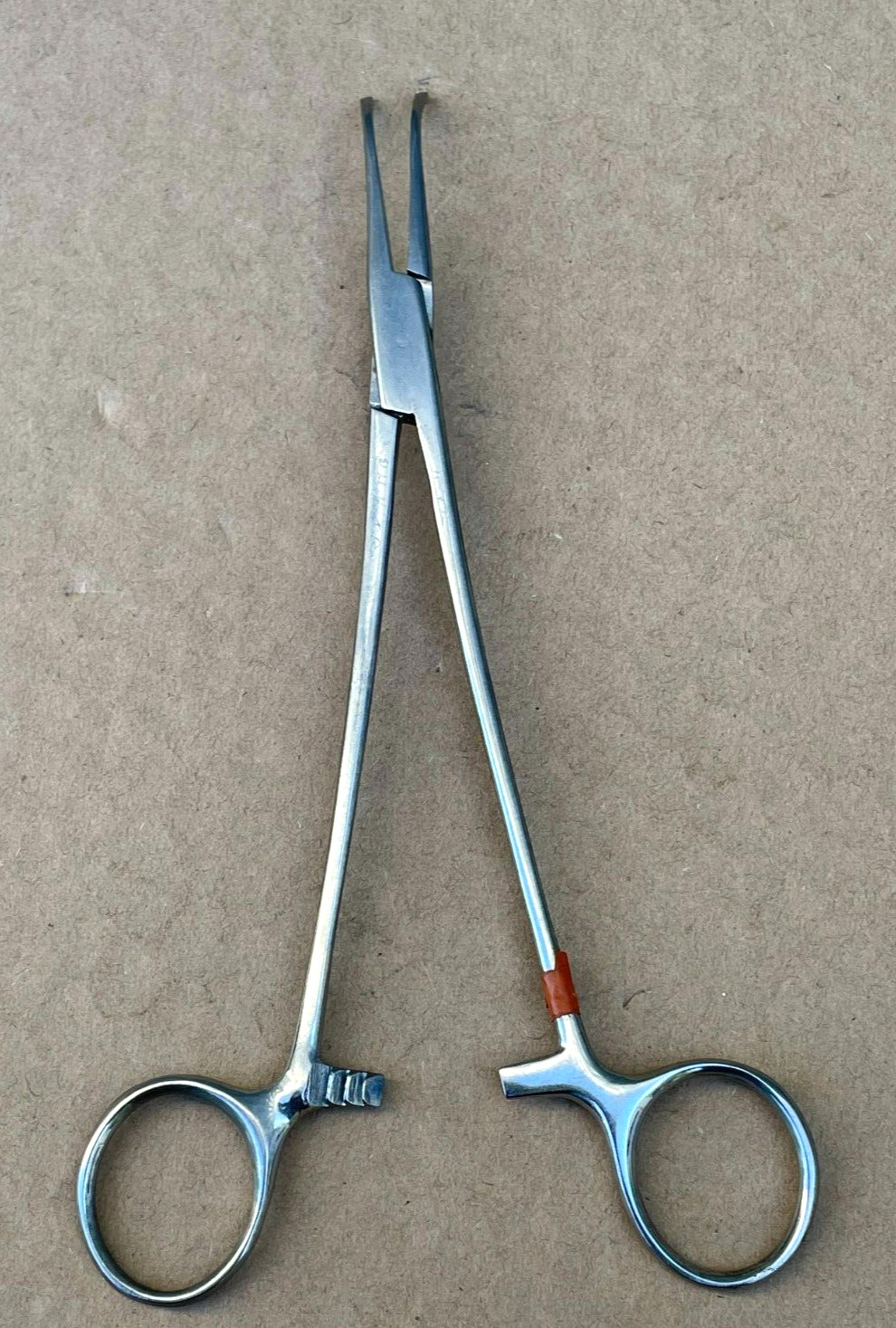 Unbranded Vaginal Forceps Curved Stainless Steel