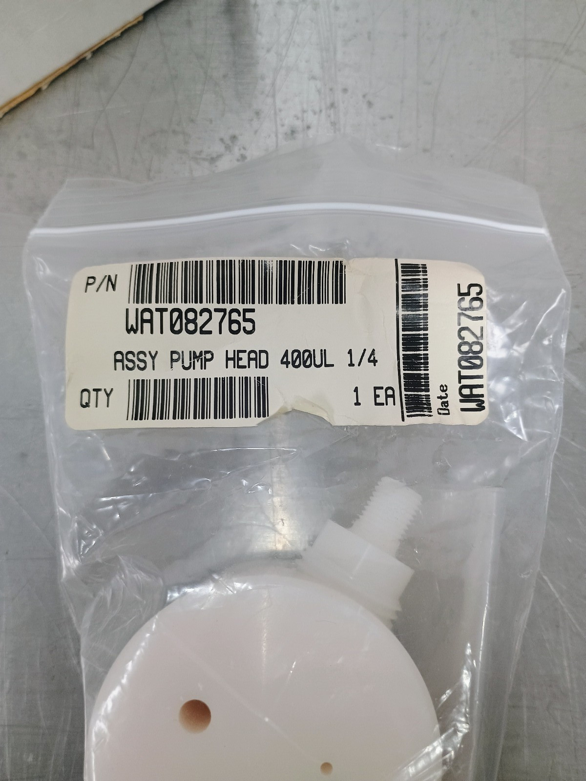 Waters OEM Pump Head Assembly WAT082765 400uL 1/4