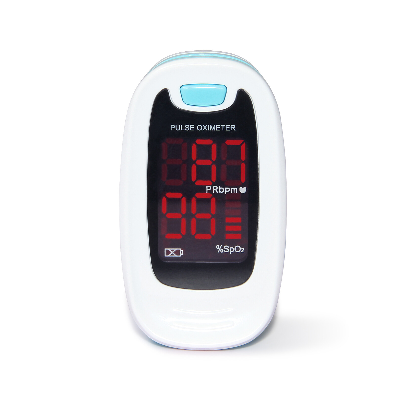 Finger Pulse Oximeter Blood Oxygen Saturation SPO2 O2 Patient Monitor Heart Rate