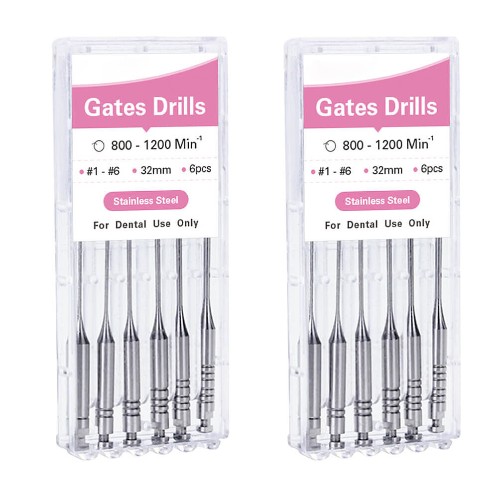 Dental Endo Pesso Reamers Gates Glidden Drills Fresa de conducto radicular #1-6