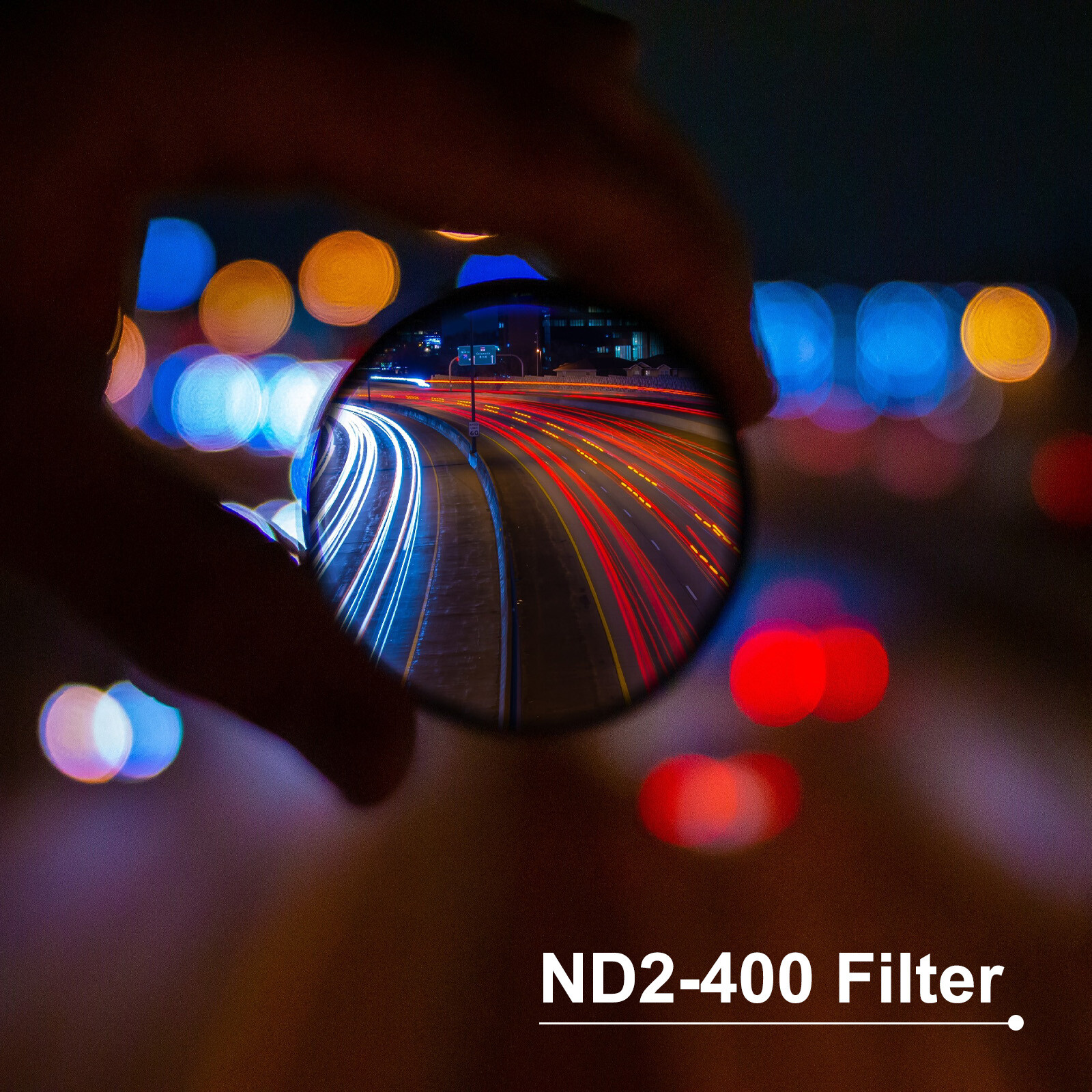 ND2-400 Lens Filter Variable Neutral Density Lens Filter 77mm