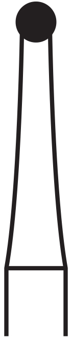 SUPÉR Carbide FGOS4, FG & Surgical, Made in Canada, 2 Pack of 10, 20 Burs
