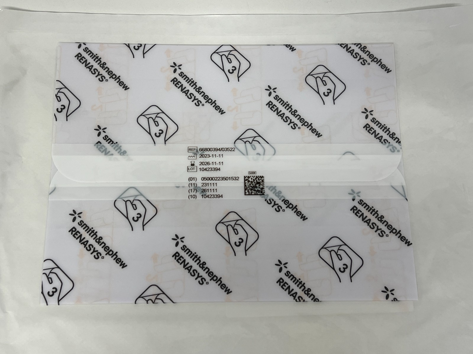 Lot of 10 SMITH & NEPHEW Transparent Film 03522 Exp.2026-11 (*EE30)