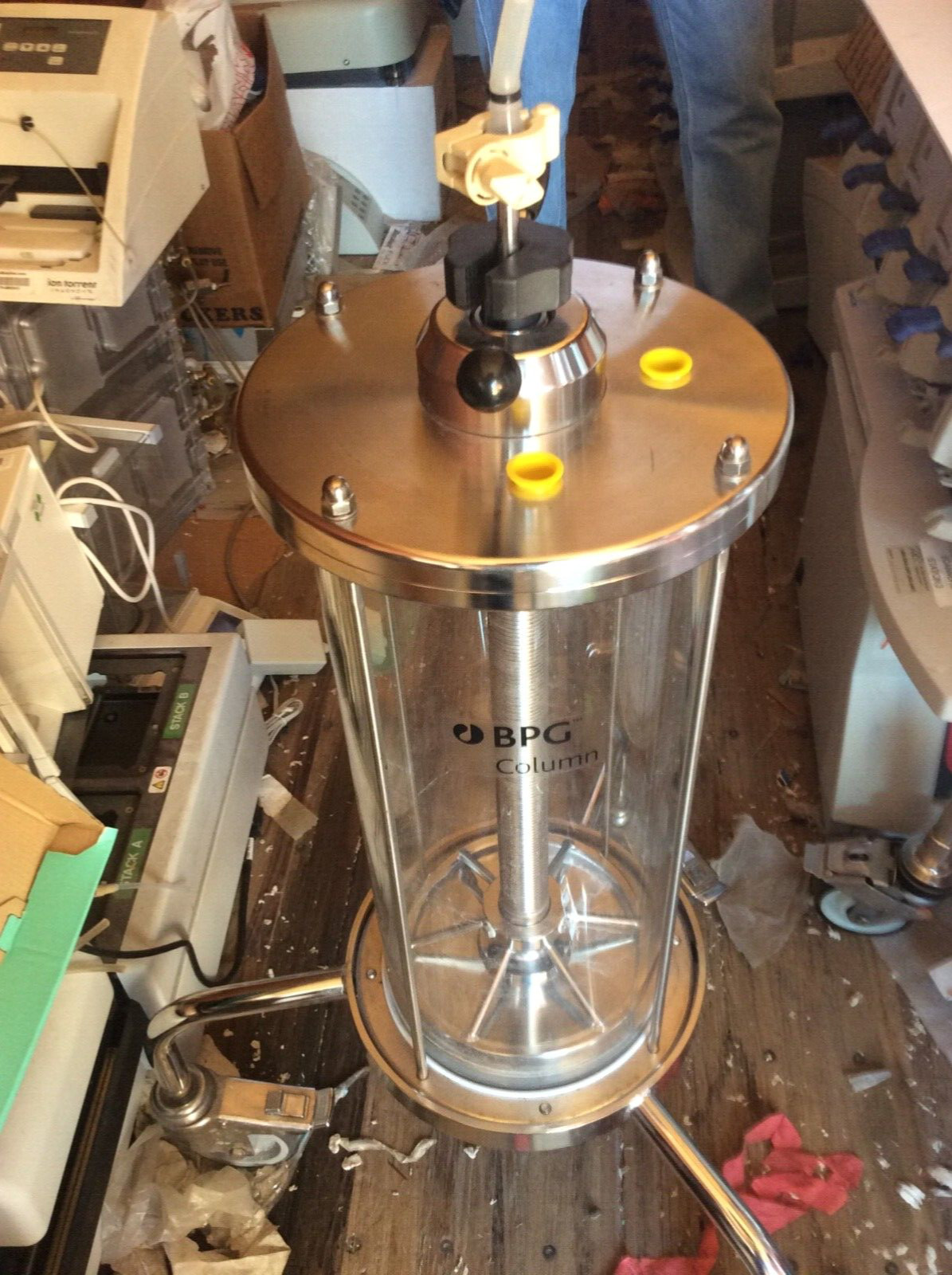 15 liters Amersham Biosciences BPG Chromatography Column