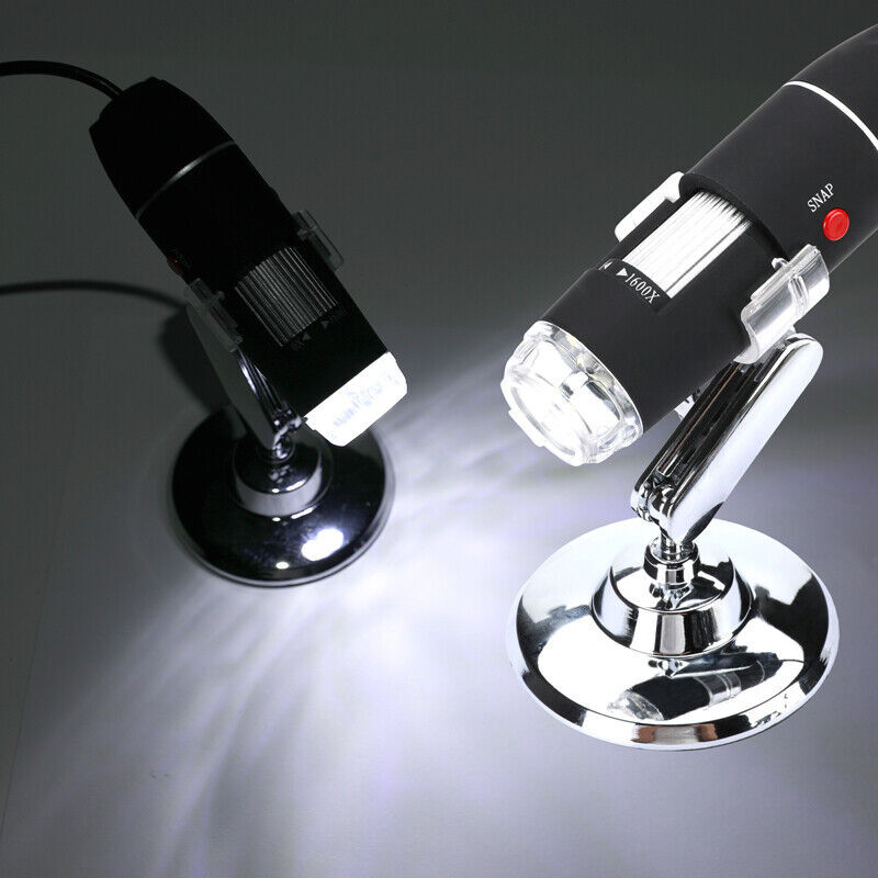 1600X [3IN1] Zoom 8LED USB Microscope Digital Magnifier Endoscope Video Camera