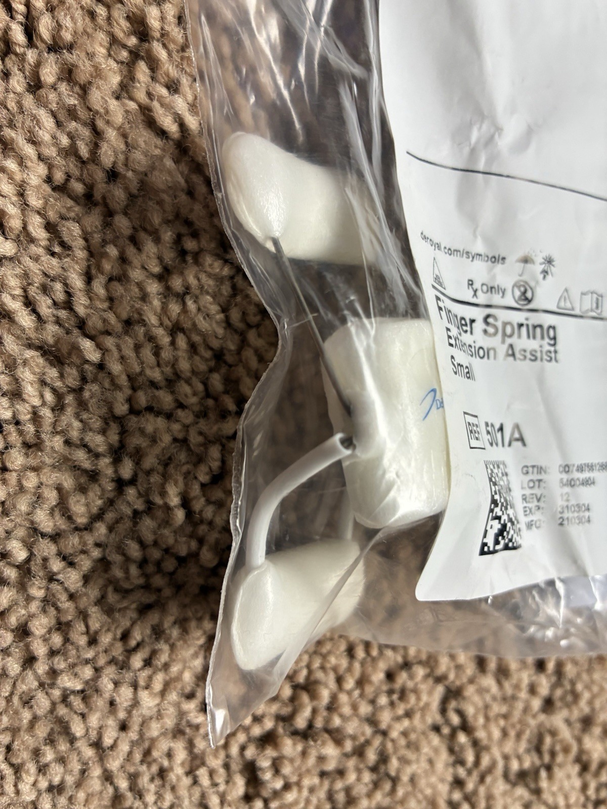 DeRoyal 501AA Extra Small Finger Spring (Brand New)