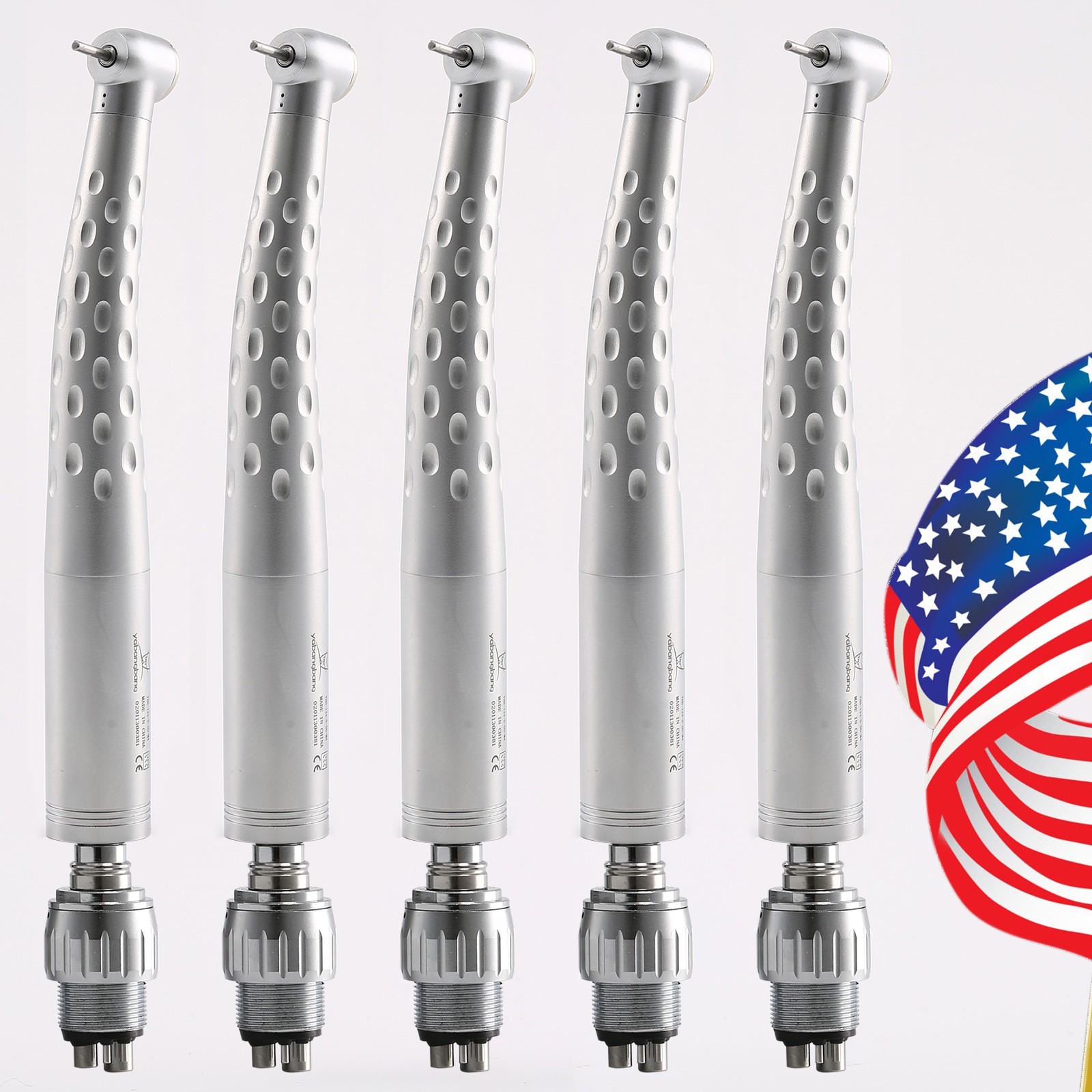 USA Dental High Speed Handpiece with 4 Hole Swivel Quick Coupling Fit KaV GB4