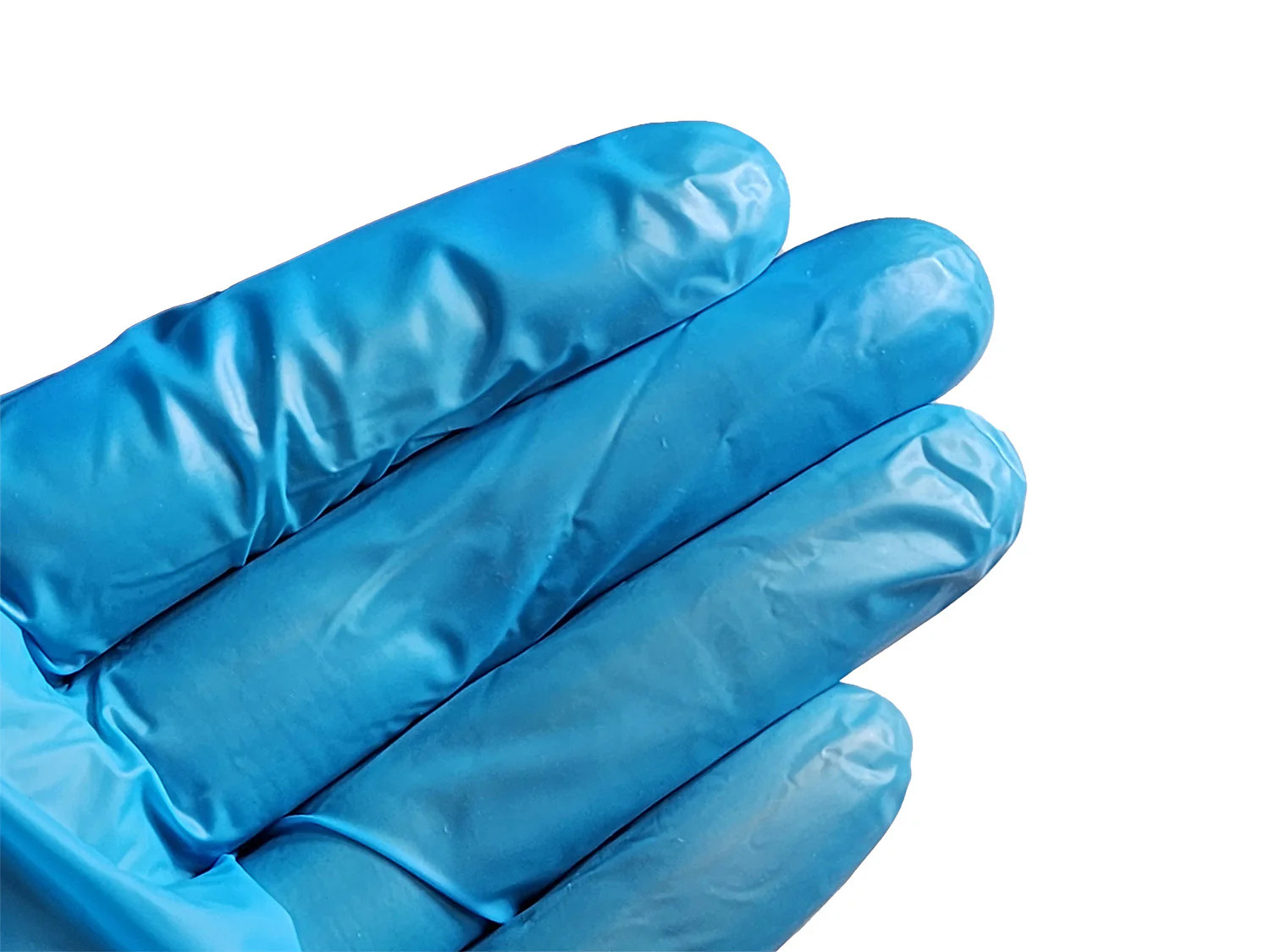 ? [1000 Gloves] Vinyl Nitrile Blend Disposable – 3 Mil Blue Cleaning PPE Bulk