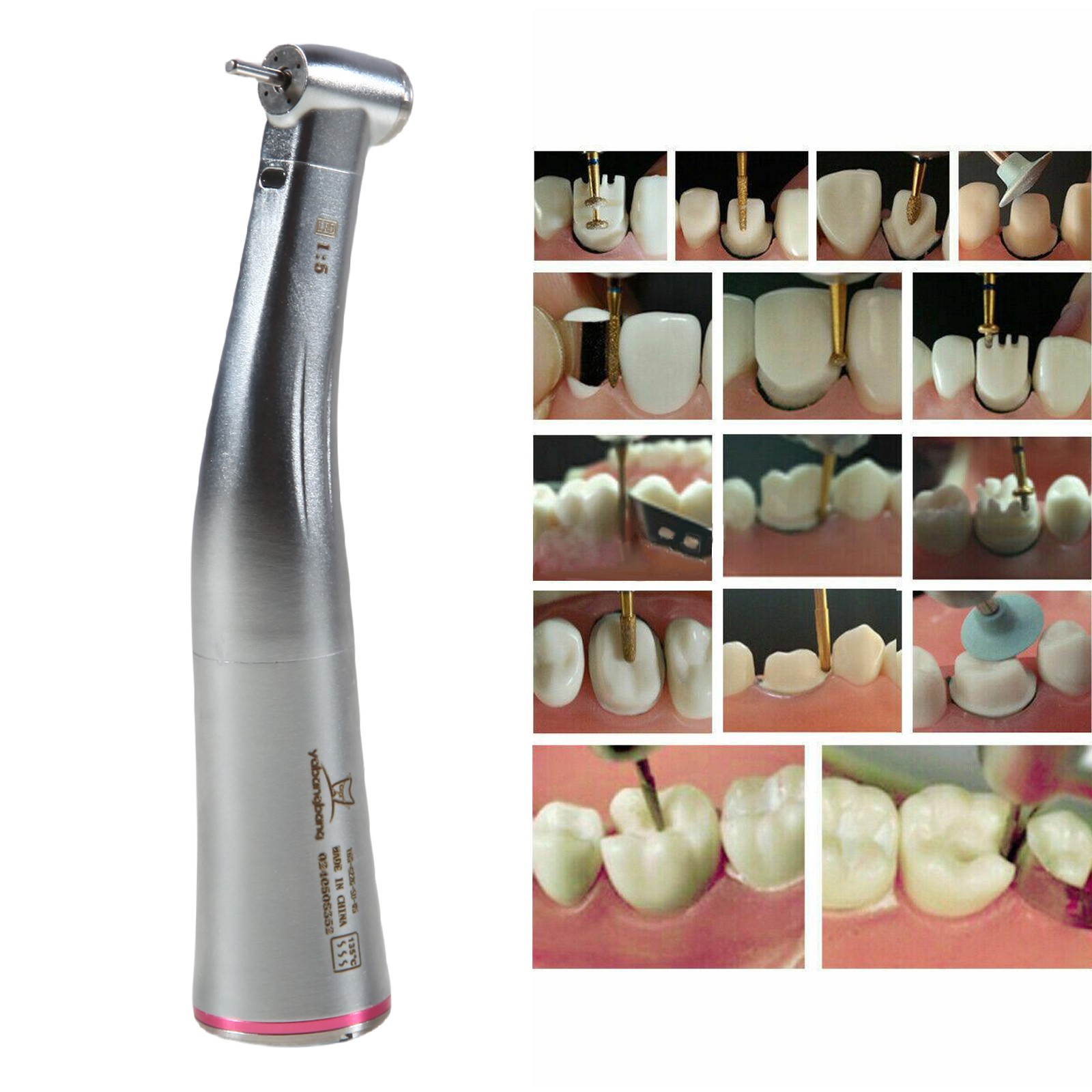 Dental Wireless Cordless LED Cure Curing Light Lamp 2000mw 5W Tool Resin Cure