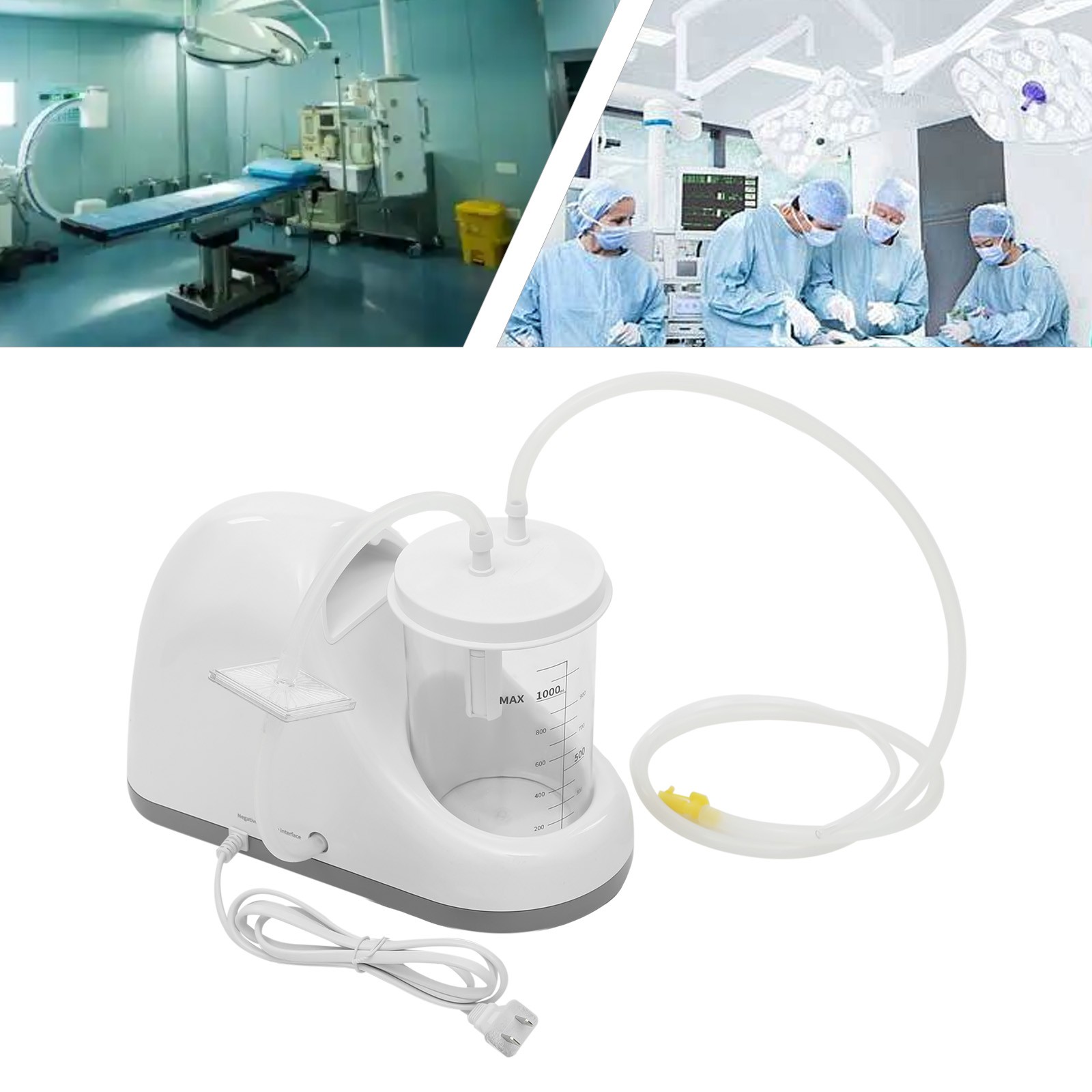 Portable Phlegm Suction Machine, Portable Phlegm Suction Unit AC 110V 250W