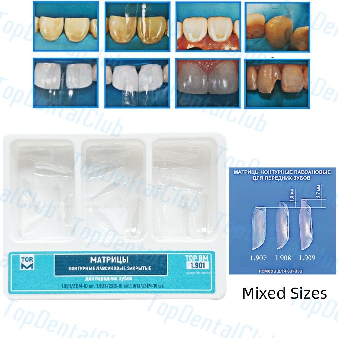 1.901 Dental Clear Matrix TOR VM Matrice Anterior Matrices Bow BT Fits Bioclear