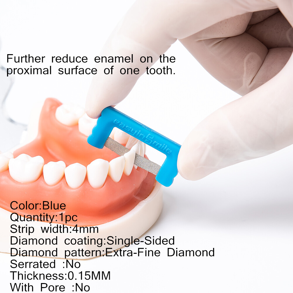 Easyinsmile Dental IPR Strip Ortho Interproximal Reduction Enamel Strip Kit 10pc