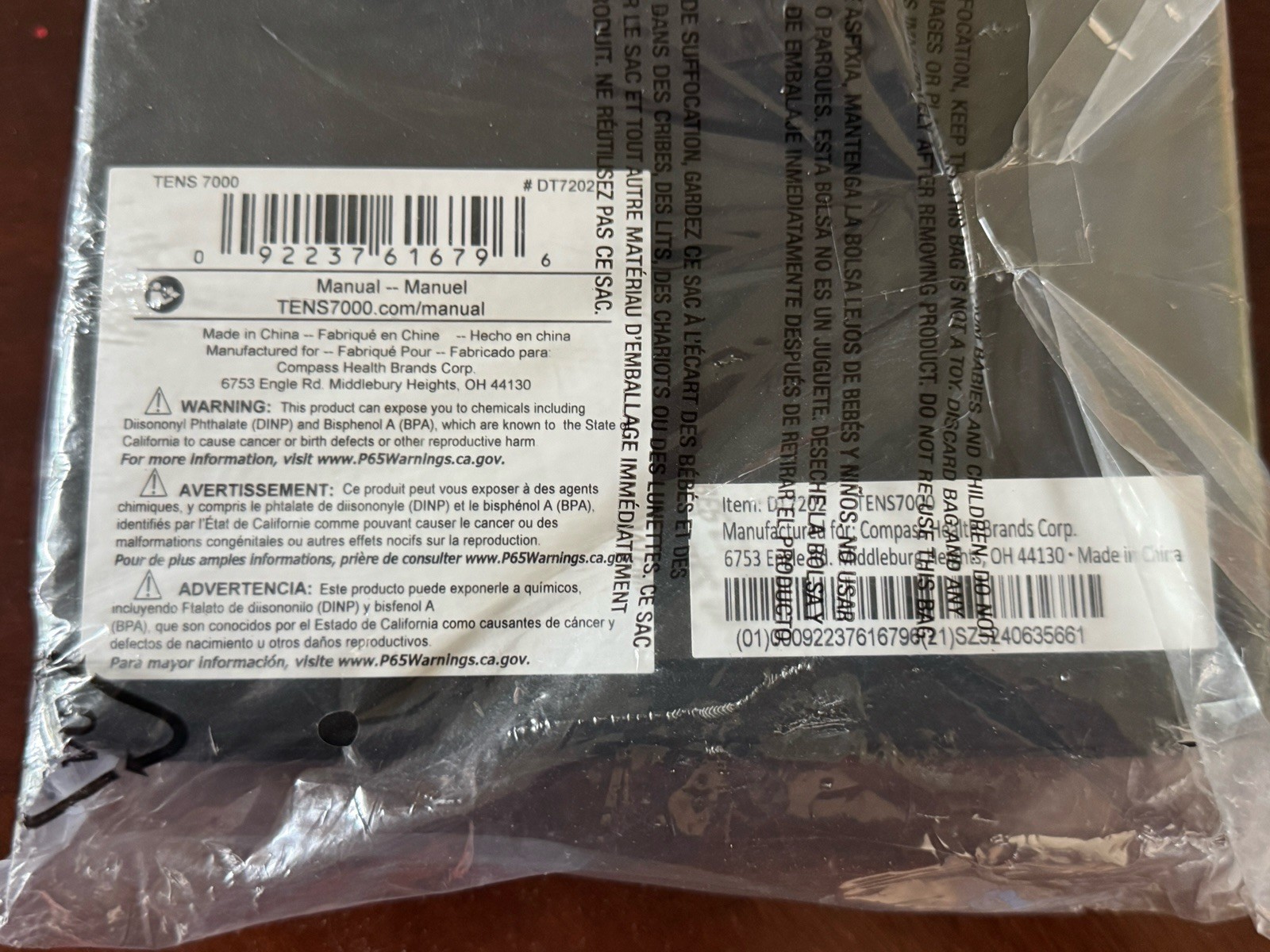 TENS 7000 Digital TENS Unit NEW