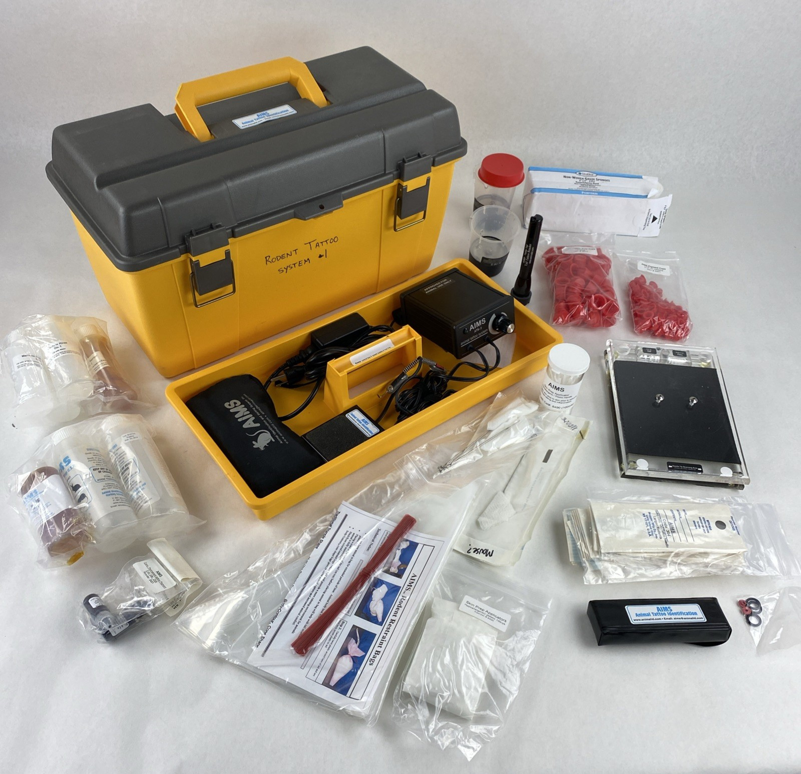 AIMS ATS-3 Animal Tattoo Identification System Kit