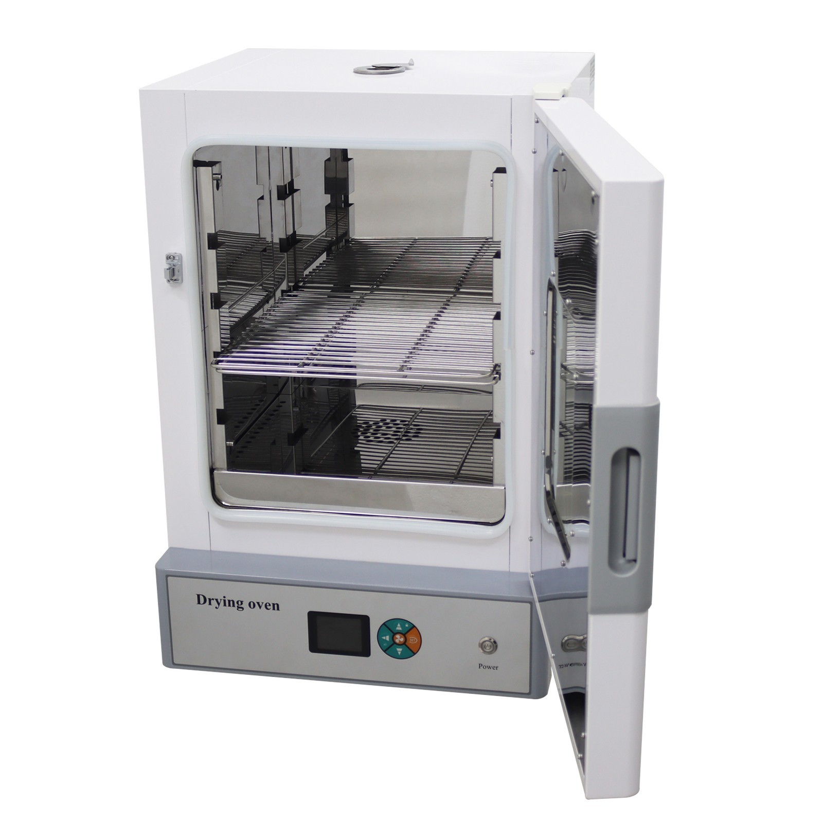 Used! 110V Lab Digital Forced Air Convection Drying Oven Baking Heat Cabinet 72L