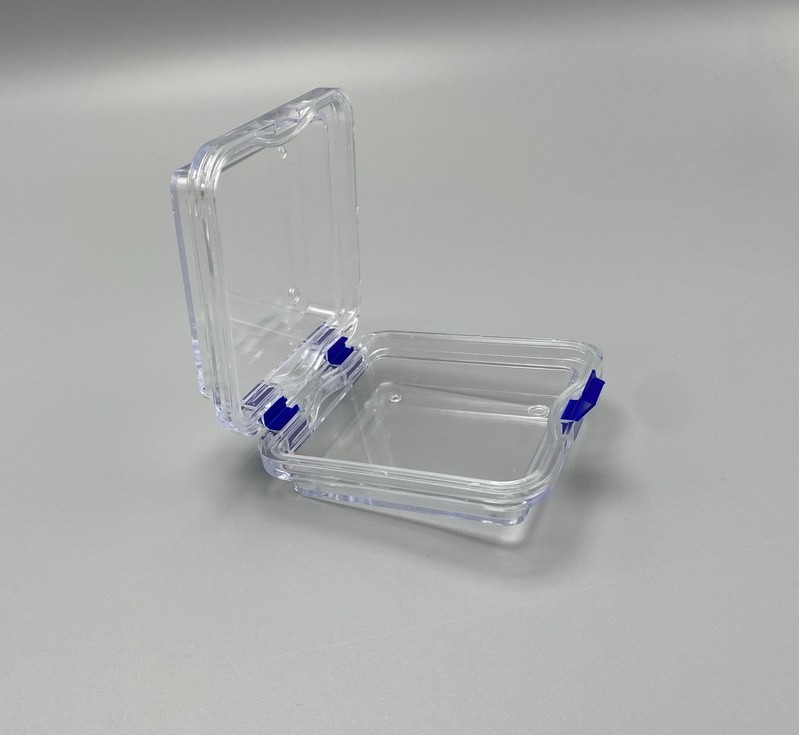 Plastic Transparent Dental Box Denture Storage Box with Film Membrane for Crown