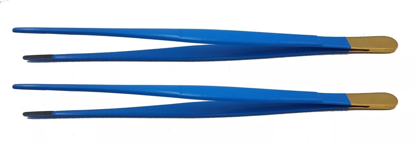 Two Pics Insulated Dressing Forceps Reusable T/C Tungsten Carbide Tip 24 cm