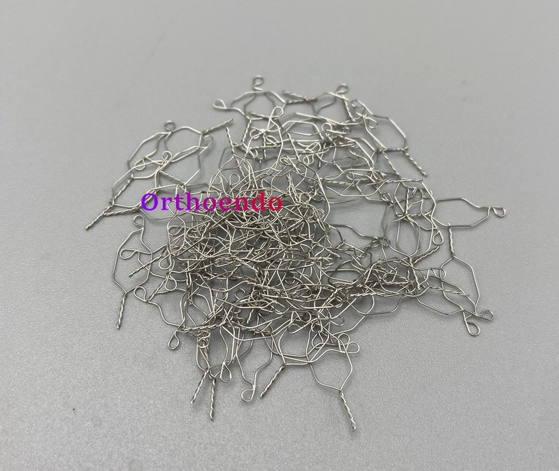 100-1000Pc Dental Orthodontic Wire Preformed/Kobayashi Ligature Ties Twist Wires