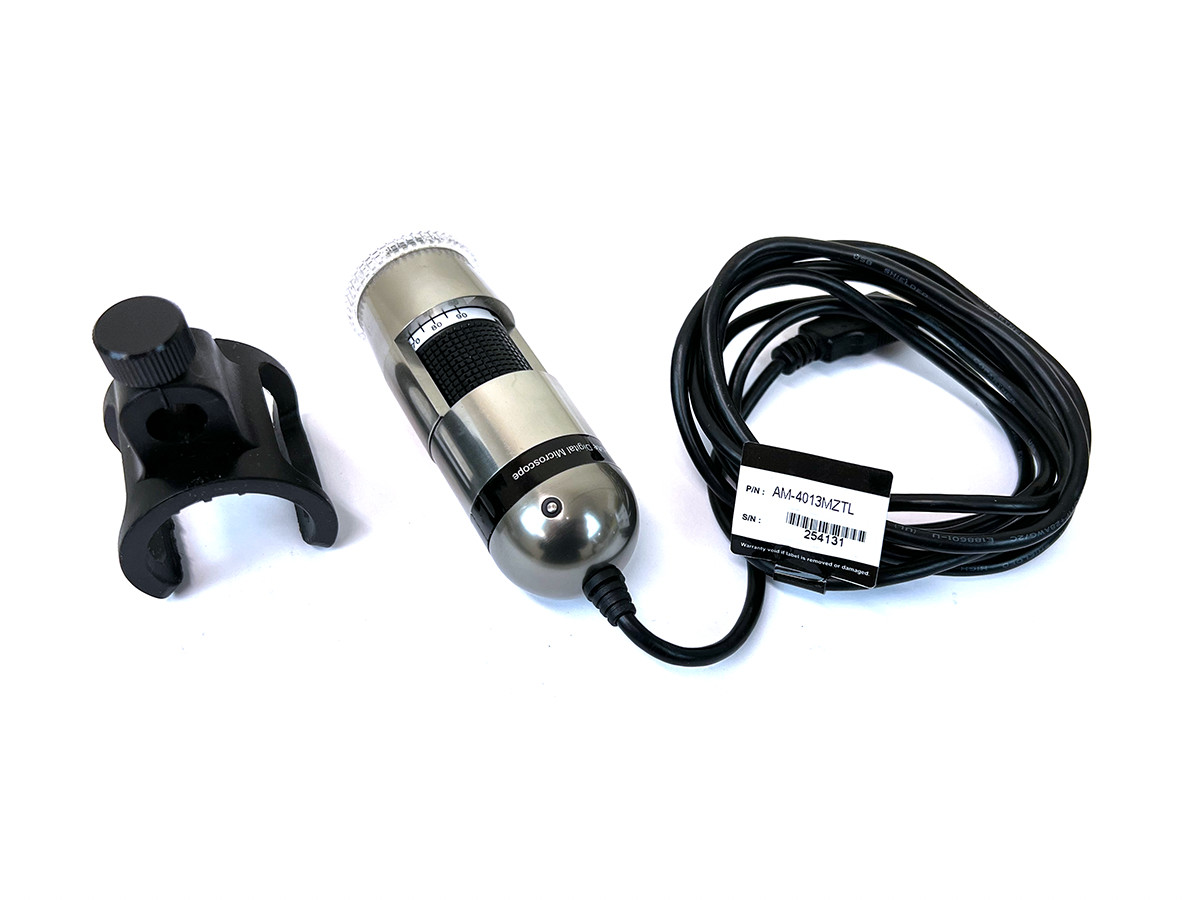 Dino-Lite AM-4013MZTL Digital Microscope USB 2.0 1.3MP 10x-90x Magnification