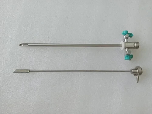 Laparoscopic Cystoscopy Inner Outer Sheath Endoscope Instrument 19Fr 302mm