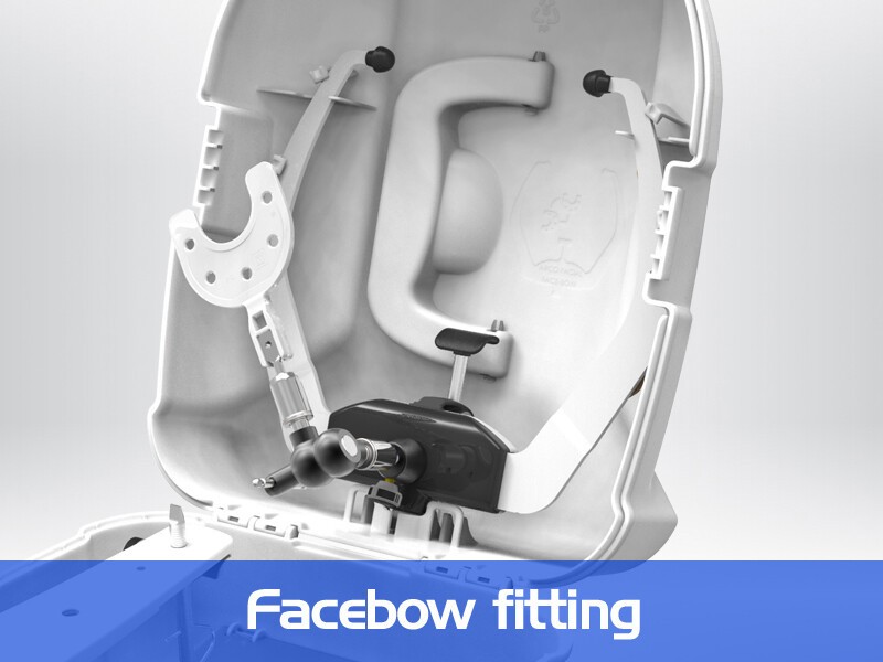 A7 Plus High Precision Elite Semi-Adjustable Arcon Type Articulator w Facebow