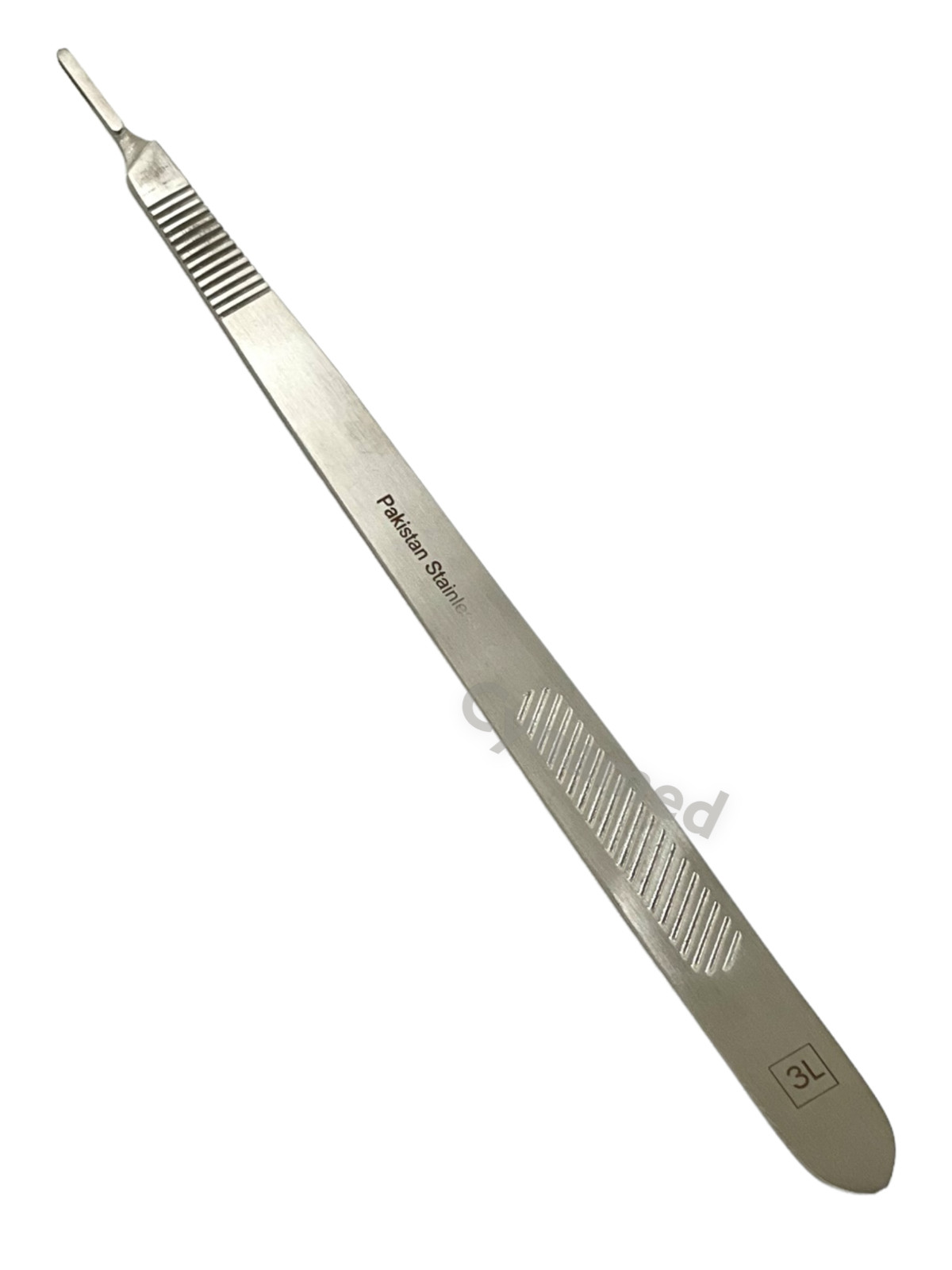 Scalpel Handle #3L Long Handle, Fits Blades #10, #11, #12, #15, #16 – Stainless