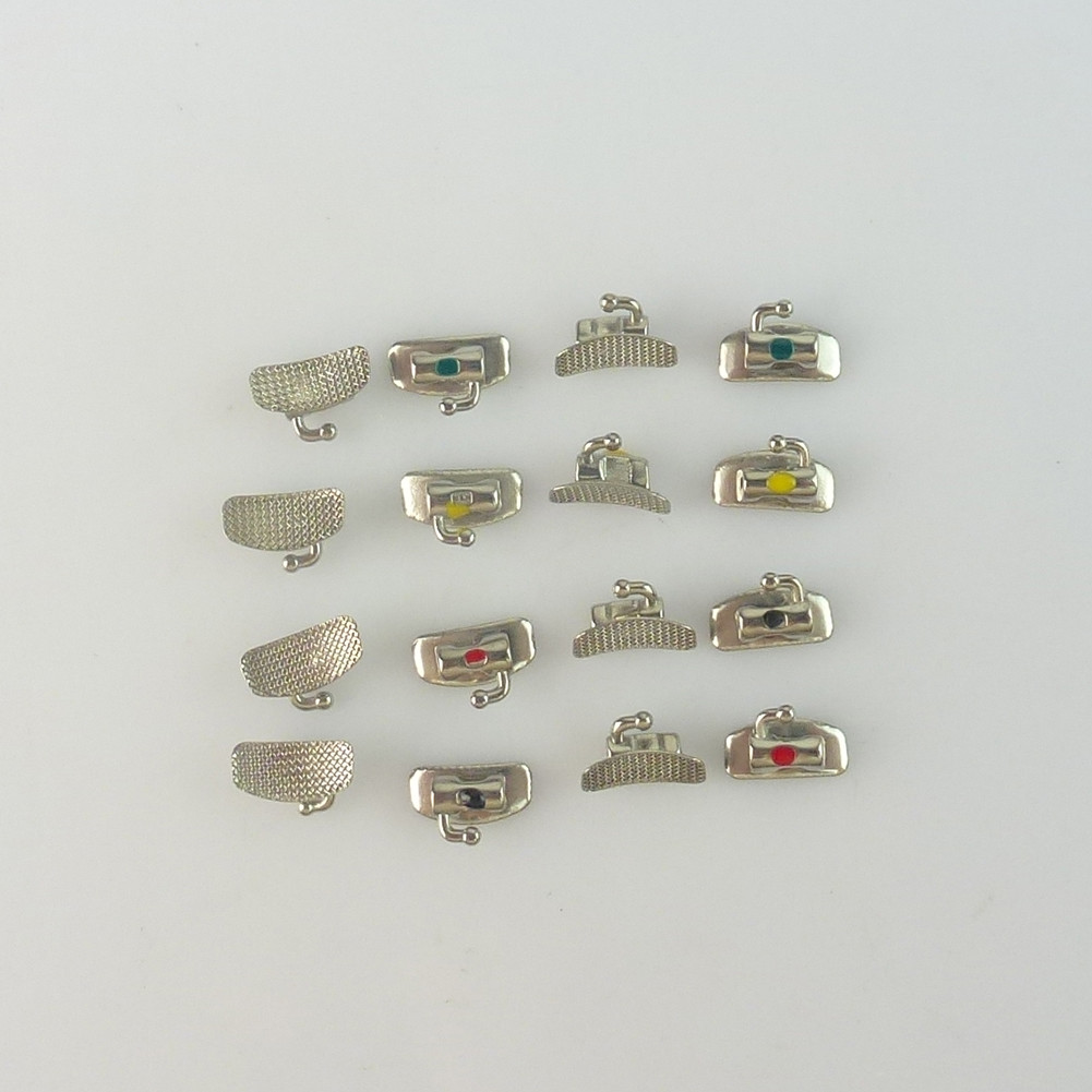 40pc Dental Buccal Molar Tubes Orthodontic Bracket MBT/Roth 022 Non-con Bondable