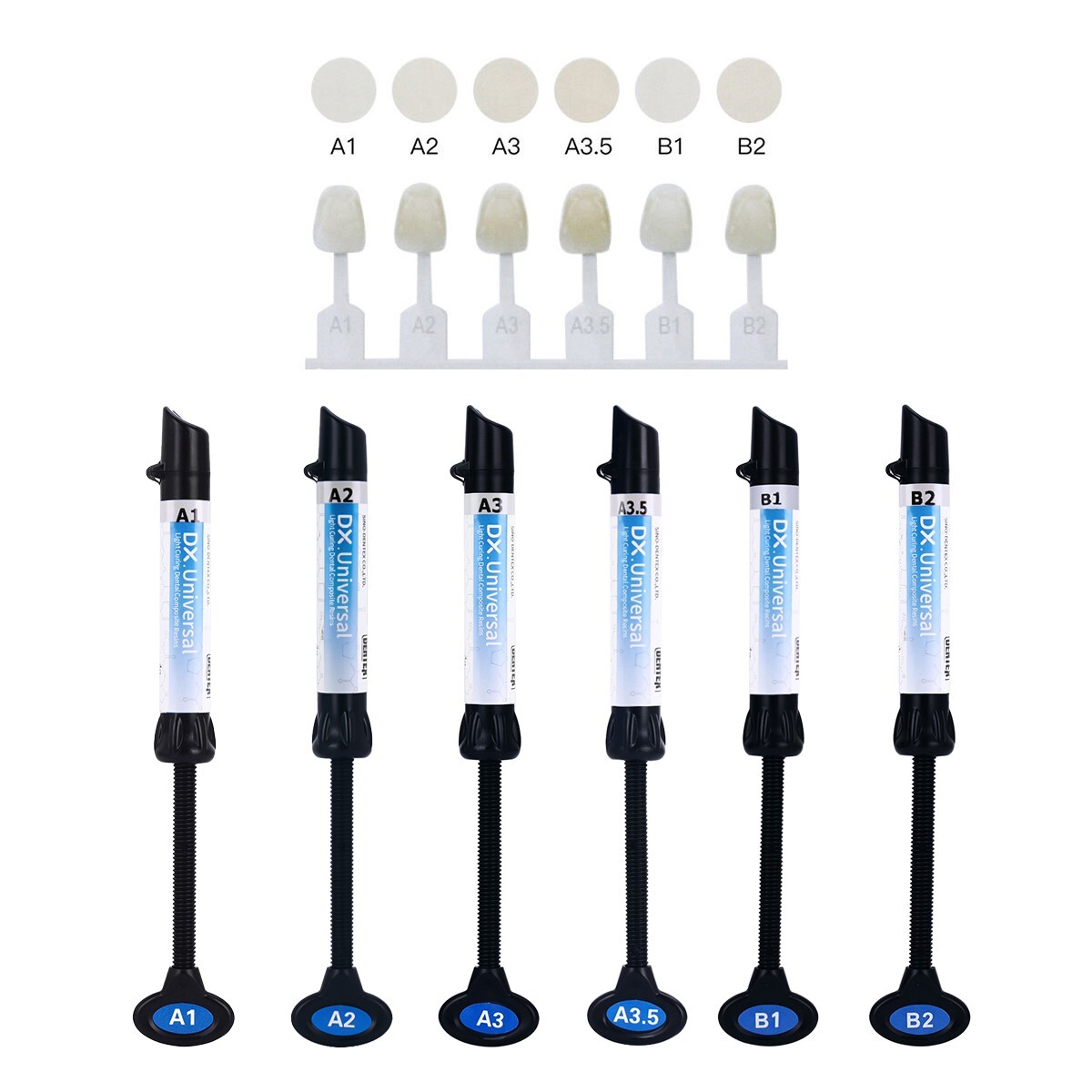Dentex Dental Universal /Flowable Medium Flow Light Cure Composite Resin Refill