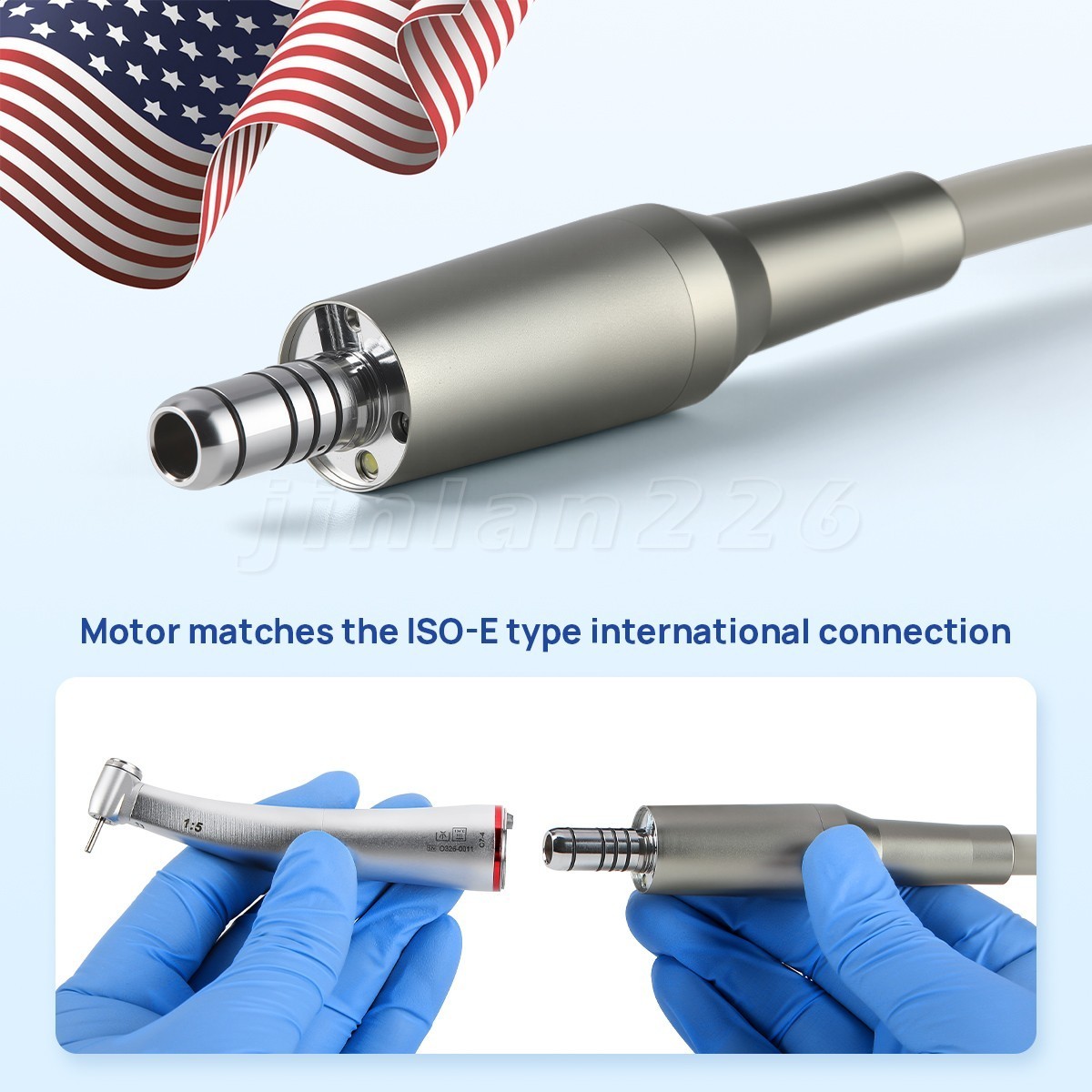 SANDENT Dental LED Electric Motor System Micromotor Water Tank Own Water Supply