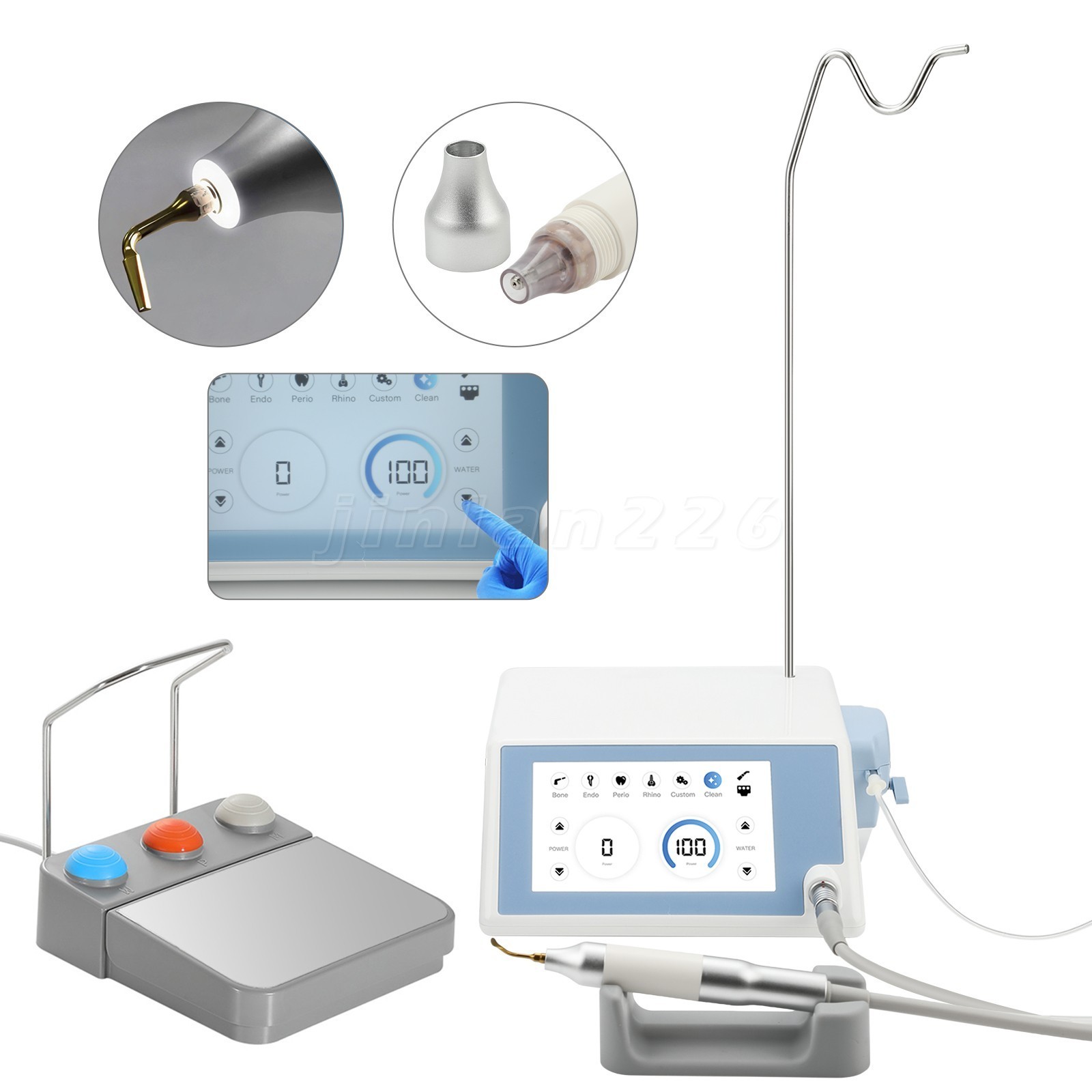 Piezoelectric Dental Bone Surgery Device with 6 modes Switch