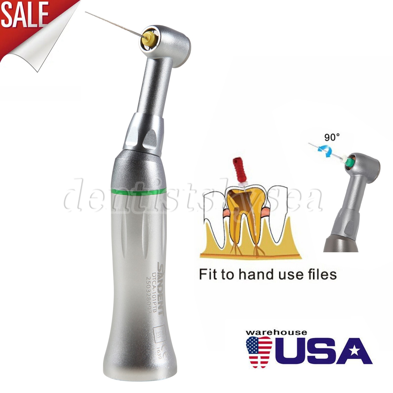 3X NSK Style Dental Low Slow Speed Contra Angle Handpiece Latch E-type