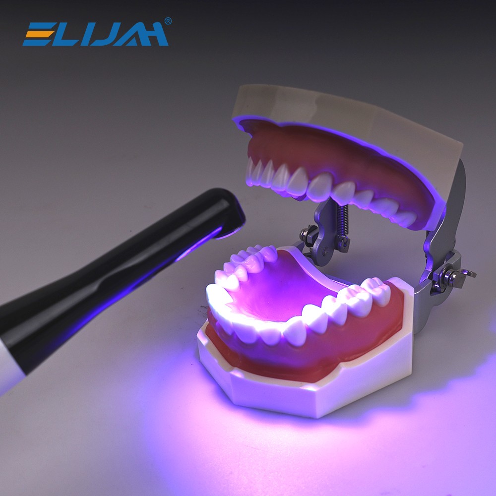Dental Wireless LED Curing Light 1s/2mm Resin Curing Machine 800-2400 mW/cm² New