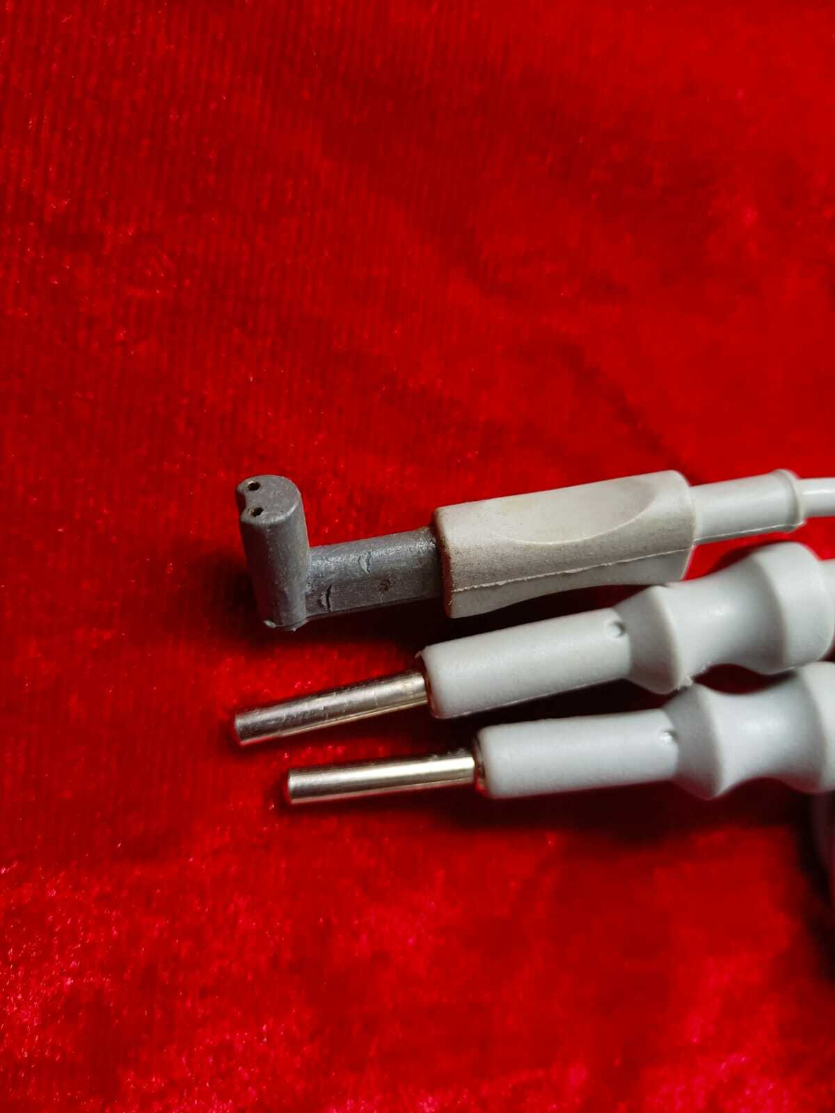 2pc Laparoscopic working Element Bipolar Passive Double Stem High Frequency 4mm